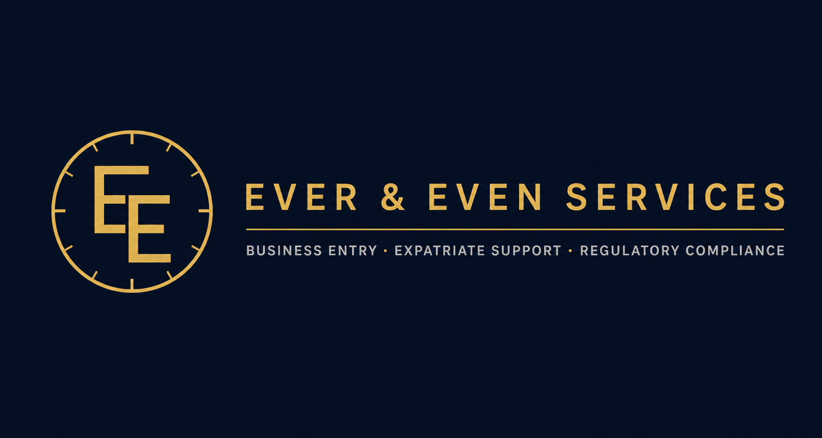 Ever & Even Services — business entry, expatriate support and regulatory compliance